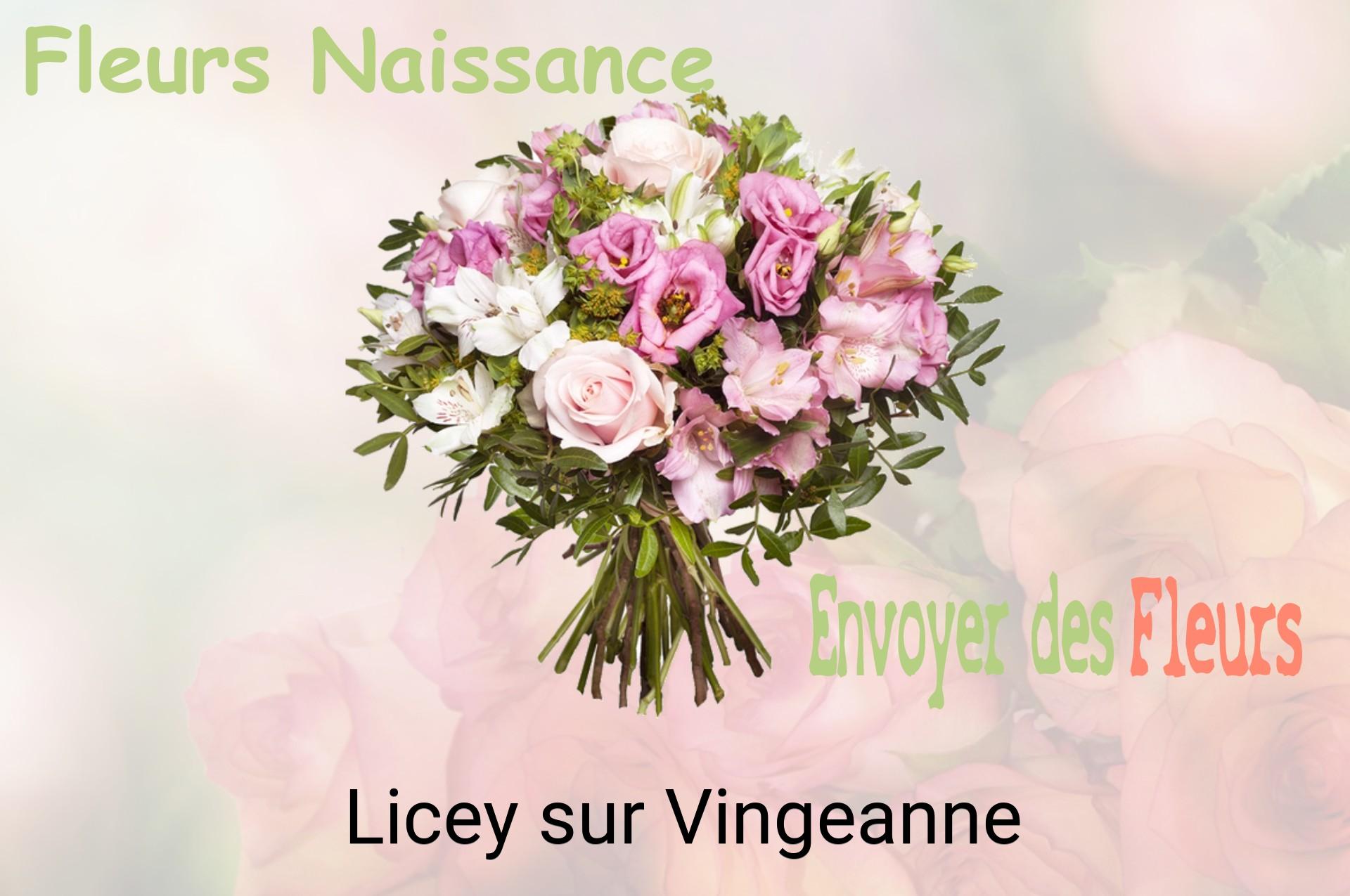 Bouquet de fleurs de naissance livré à Licey-sur-Vingeanne