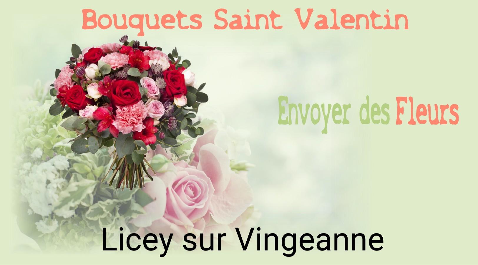 Roses de Saint-Valentin livrées à Licey-sur-Vingeanne