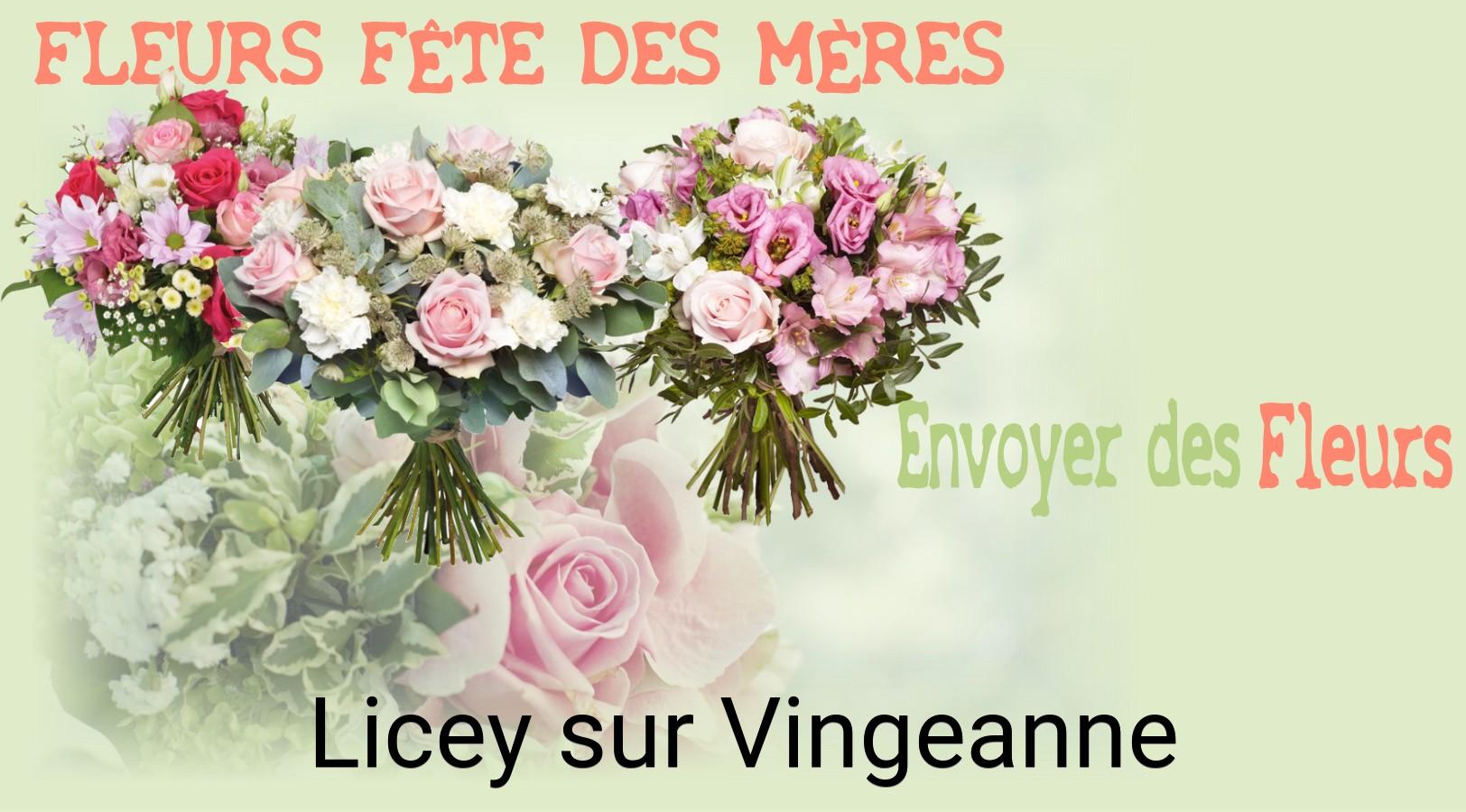 Bouquet de Fête des Mères livré à Licey-sur-Vingeanne